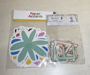 Target Bullseye Ostern Brunch Banner 72 Zoll Länge Papier Akzente Blume - Bild 1 von 3