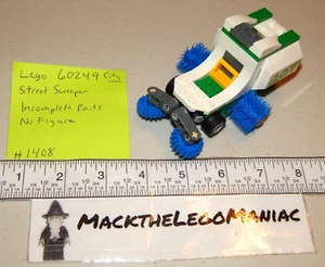 Lego City 60249 Street Sweeper Incomplete Parts Only No Figure Streetsweeper - Picture 1 of 6