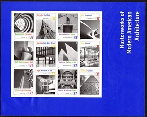 US 2005 37c SN 3910 Pane of 12 MNH - Architecture - Picture 1 of 1
