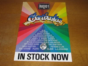 RADIO 1 CHARTBUSTERS VOL.1 - ORIGINAL 1976 UK PROMO POSTER (SLADE THE WHO SLICK) - Picture 1 of 3
