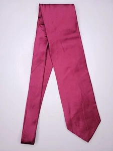 Steven Land Mens Formal Necktie 59"Lx3.75"W Magenta Neck Tie - Picture 1 of 5