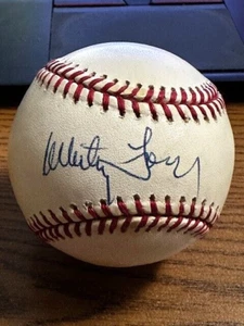 WHITEY FORD 2 SIGNED AUTOGRAPHED ONL BASEBALL!  Yankees!  HOF!! - Picture 1 of 2