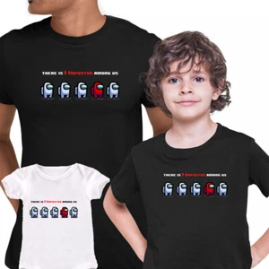 Camiseta Impostor Among Us Gamer para Hombres Mujeres Niños | Divertida Camiseta de Regalo de Navidad (S-3XL) - Imagen 1 de 28