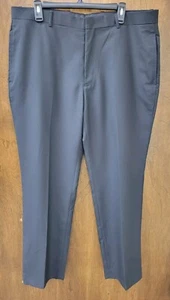 Inc International Concepts Mens Size 36X32 Black Flat Front Dress Pants - Picture 1 of 3