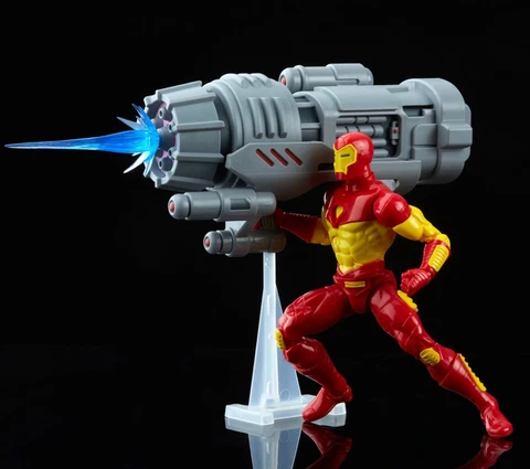 Marvel Legends 6" Deluxe Retro Modular Iron Man Marvel Vs Capcom w/Proton Canon Cover