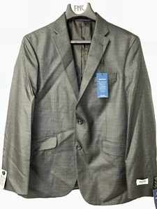 KENNETH COLE REACTION Size 42r regular  SUIT COAT gray charcoal - Picture 1 of 7