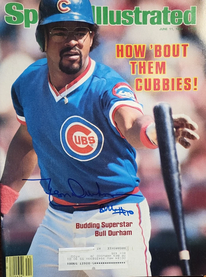 Leon Durham, Autographed Sports Illustrated Magazine, June 11, 1984 - Image 1 of 4