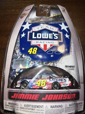 2009 Jimmie Johnson Lowes Standard w/ Hood 1:64 car - Image 1 of 2