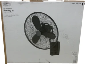Home Decorators Bentley III 22" Indoor/Outdoor Natural Iron Oscillating Wall Fan - Picture 1 of 4