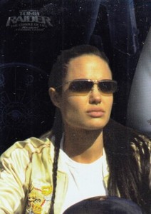 TOMB RAIDER CRADLE OF LIFE 2003 INKWORKS FOIL PUZZLE INSERT CARD COL4 CHASE