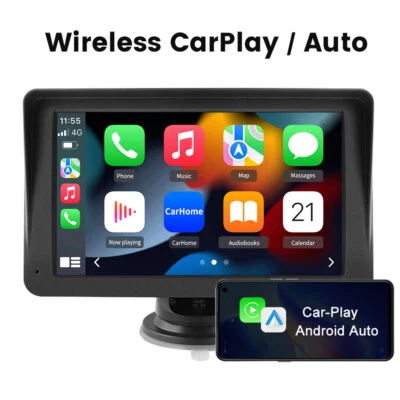 7 Zoll GPS Navigationsgerät Navi Lebenslange Kartenaktualisierung Carplay - Bild 1 von 4