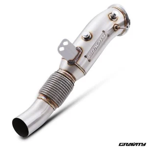 TUBO ESCAPE DEPORTIVO INOXIDABLE DECAT DE CAT 4.5" BMW X3 X4 G01 G02 M40I 16-19 - Imagen 1 de 12