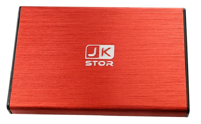 (JKStor) : 500GB External USB 3.0 Portable 2.5" SATA External Hard Drive  - RED - Image 1 of 4