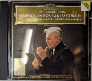 "BEETHOVEN: SYMPHONIEN NR. 5 & 6 PASTORALE" ~ Audio CD / EUC - Foto 1 di 2