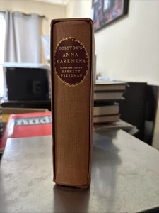 Tolstoy’s Anna Karenina Hardcover With Slipcase Heritage Press - Picture 1 of 5