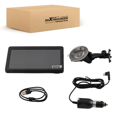 7" Truck GPS Navigation 8GB Multimedia Player 2D/3D Free Maps Direct install - Image 1 of 4