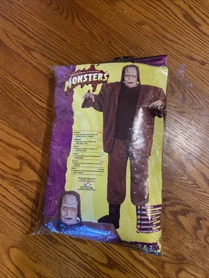 Frankenstein Universal Studios Monster adult Halloween costume one size M NEW - Image 1 of 4