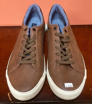 Tommy Hilfiger Brown Suede. Men's shoes size 9.5 - Image 1 of 4