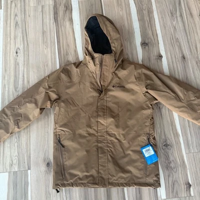 Chaqueta Columbia Hikebound II Interchange para Hombres M/M Tostada Impermeable Omni-Tech Foto 1 de 4