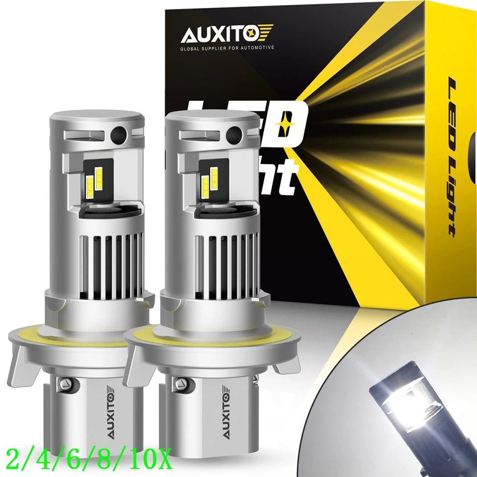 Kit de conversão de lâmpada de farol de LED 9008 H13 feixe alto/baixo branco brilhante 6000K 2/4X - Imagem 1 de 4