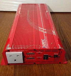 Durite 1500W Wechselrichter modifiziert Welle 12V Volt DC auf 230V AC GEPRÜFT + GARANTIE  - Bild 1 von 6