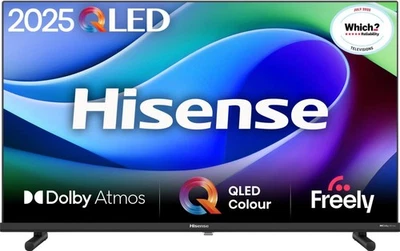 Hisense 40E5QTUK 40 Inch QLED Smart TV - new - Image 1 of 2