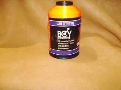 1/4 lb. ROLL BCY X99** Bowstring Material Bow String Making**FLORESCENT ORANGE - Image 1 of 4