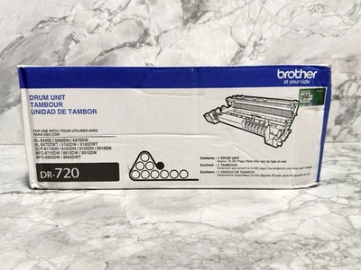 Unidad de tambor Brother genuina DR-720 MFC-8910DW HL-5470DW DR720 cartucho sellado Foto 1 de 4