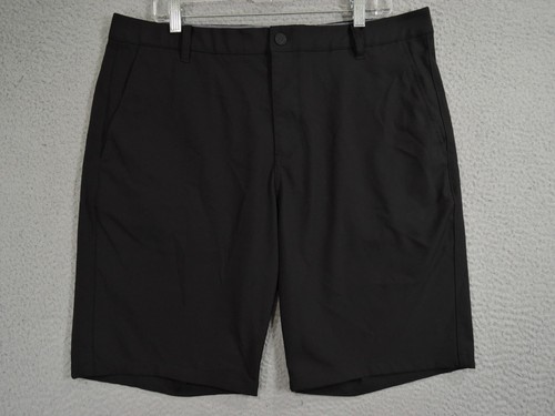 Puma Shorts Uomo 36 Nero Rivenditore Performance Elasticizzato Asciugatura Rapida Golf Preppy