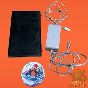 Nintendo Wii U Deluxe 32GB WUP-101 Game Console Only w/ AC Adapter & Mariokart 8 - Picture 1 of 7