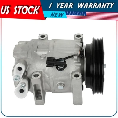 Compresor de aire acondicionado compatible con Nissan Pathfinder 3,3 L 3,5 L 1999 2000 para Infiniti QX4 Foto 1 de 4