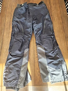 Joe Rocket Alter Ego Motorcycle Men's Large Black Riding Pants w/ Liner and Pads - Picture 1 of 9
