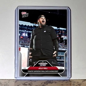 Jelly Roll 2025 Topps Now #85 WWE Card In-Ring Debut Trading Card Mint / Gem - Picture 1 of 6