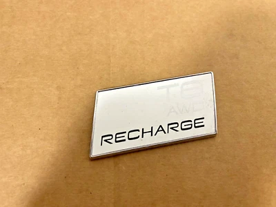 Emblema maletero trasero recargable OEM 2020 2021 2022 2023 Volvo S60 T8 AWD Foto 1 de 4