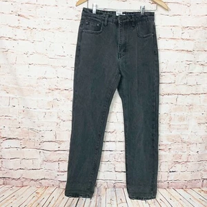 Princess Polly Black Washed High Waist Jeans Womens Size 4 - Picture 1 of 5