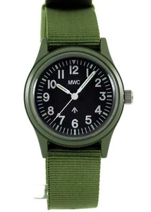MWC Classic 1960s/70s Pattern Olive Drab European Pattern Military Watch - Picture 1 of 10