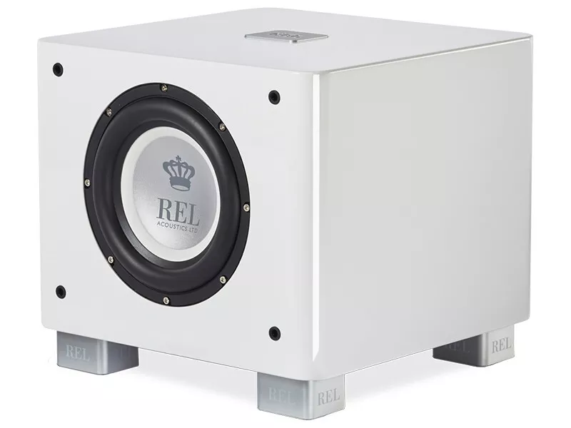 REL ACOUSTICS T7X SUB AMPLIFICATO BIANCO LACCATO GARANZIA UFFICIALE - Immagine 1 di 4