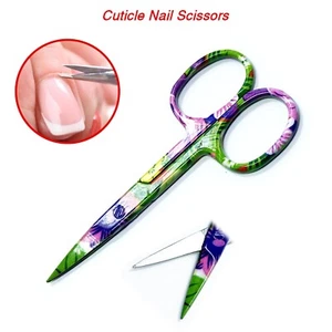 Cuticle Beauty Small Scissor Straight Manicure Toe Nail Scissor Nail Art Shears - Picture 1 of 3