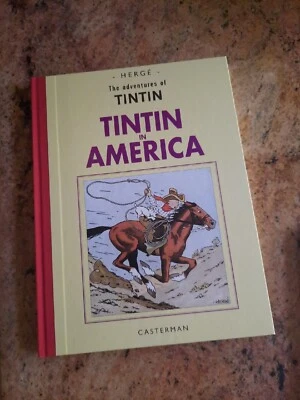 TINTIN IN AMERICA RARE Black & White Facsimile 1st Edition Casterman 2004 HERGE - Image 1 of 4