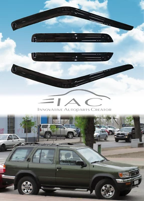 For Nissan Pathfinder R50 1996-2004 Window Visor Vent Sun Shade Rain Guard - Image 1 of 4