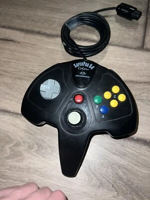 Superpad 64 Blue Gaming Controller N64 Nintendo 64 Model P-307 Colors Interact - Image 1 of 4