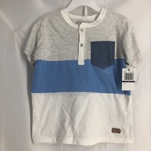 7 For All Mankind Kids Toddler Boys 2 Piece Y-Shirt Shorts Size 5 - Picture 1 of 6