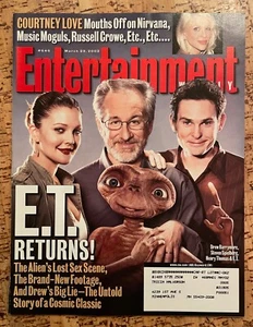 DREW BARRYMORE • Entertainment Weekly Magazine March 2002 • E.T. - Picture 1 of 1