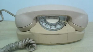 VTG 1970s Princess Telephone Rotary Dial Beige 702BM Western Electric – Untested - Picture 1 of 17
