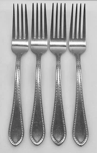 REED & BARTON TRADITION TANGLEWOOD (4)  8" DINNER FORK Nice Extra's GR8 4 EASTER - Picture 1 of 2