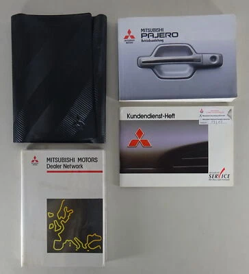 Mappa di Bordo + ' Uso + Manuale Servizio Mitsubishi Pajero Tipo V60 Stand 1999 - Immagine 1 di 4
