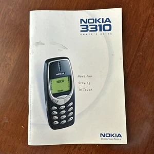 Retro Nokia 3310 Owner's Guide / Manual - Picture 1 of 4