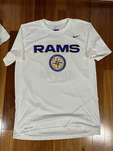 Odell Beckham Jr Team Issued Nike Dri-Fit LA Los Angeles Rams SS ShIrt Men's L - Picture 1 of 2