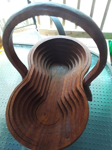 Folding Hourglass Basket Cover