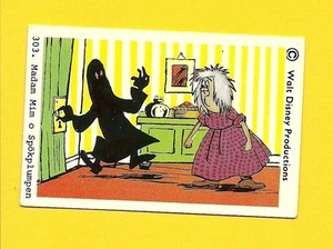 The Sword in the Stone Madam Mim Vintage 1970s Walt Disney Card from Sweden - Picture 1 of 1